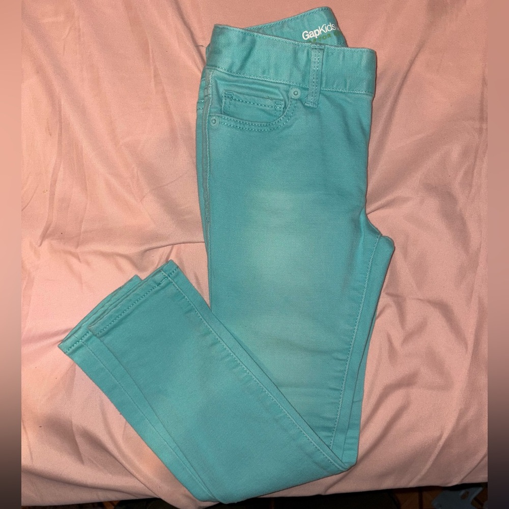 GAP Blue Jeans Vibrant Denim Straight Leg